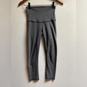 Lululemon Athletica grey high waisted  grey leggings Sz XS